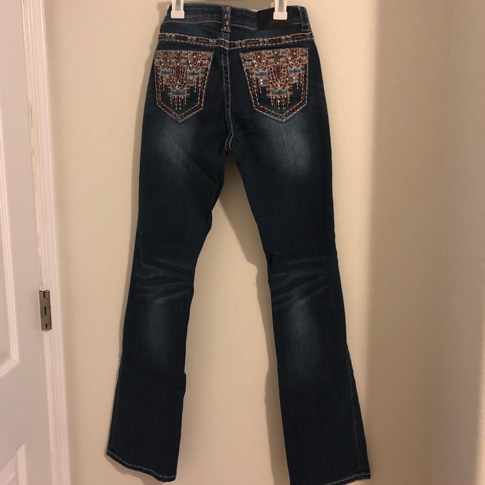Grace in LA Denim Jeans Size 26 (34 L)